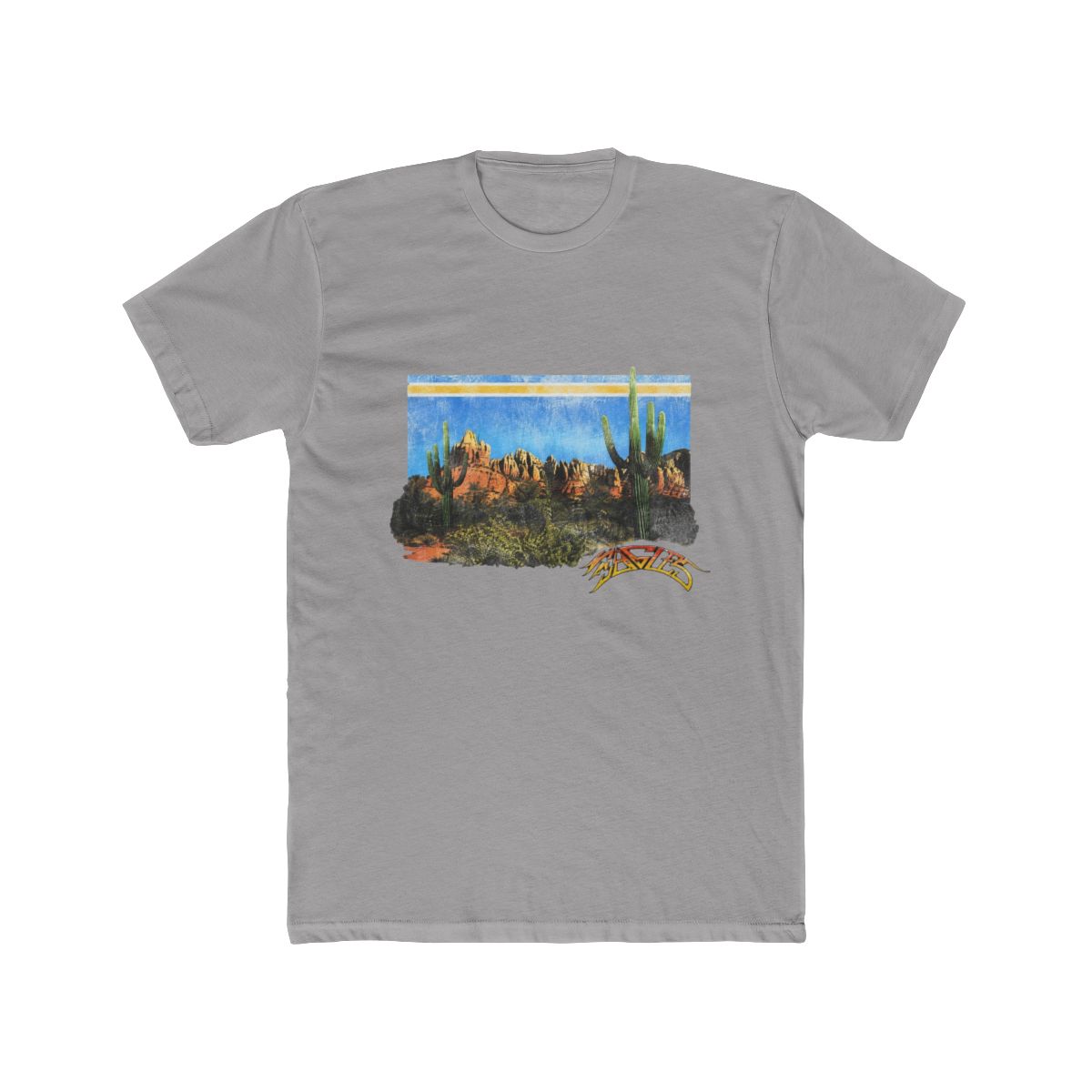 Peaceful Easy Feeling Desert White Tee | Eagles - Official t-shirts merchandise
