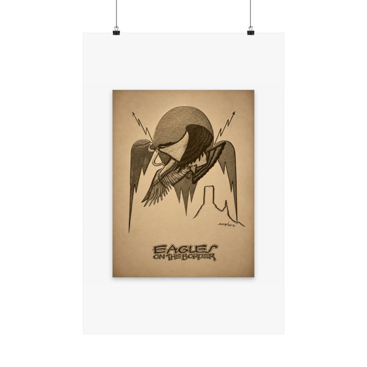 Eagles On The Border Poster - Official posters merchandise