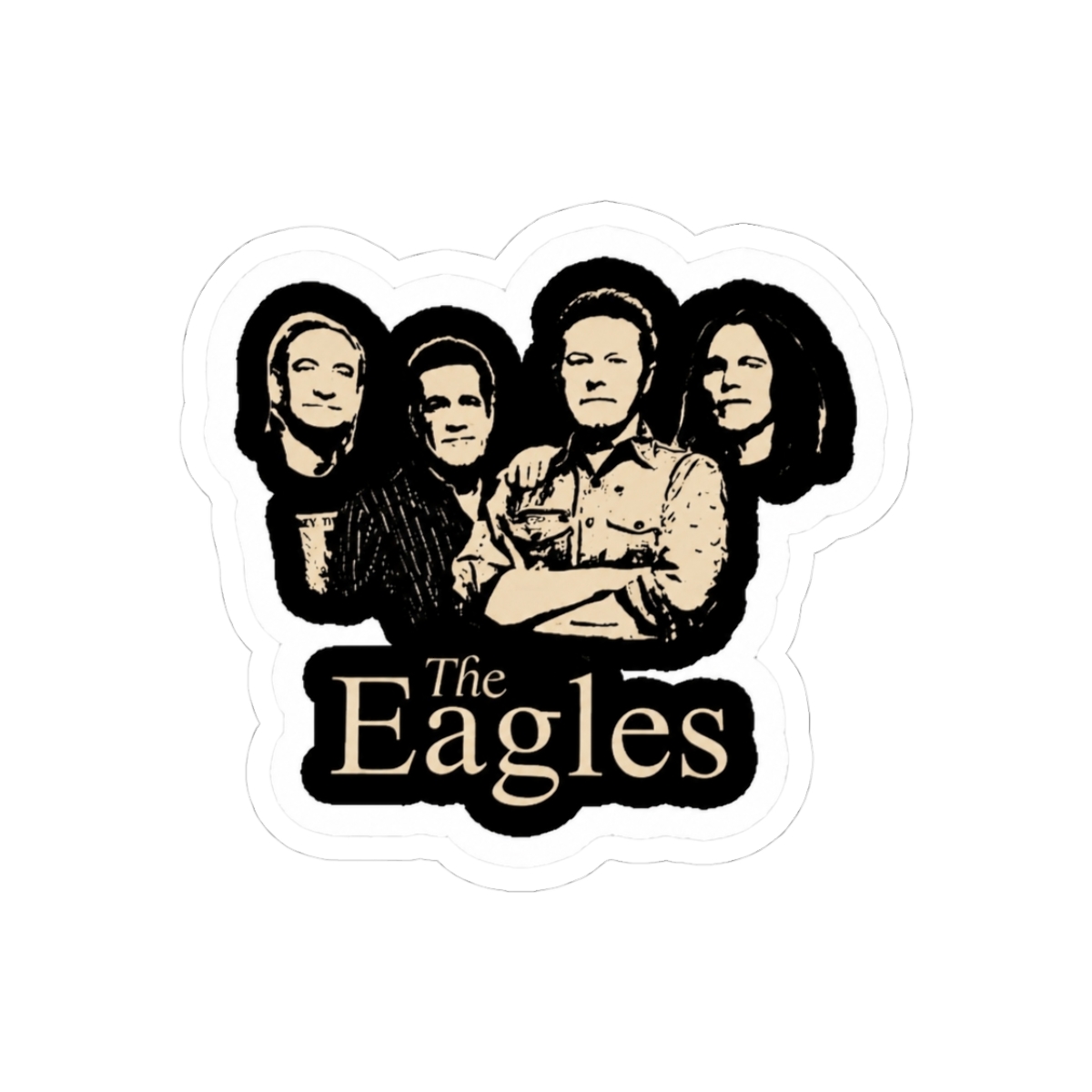 Eagles-Band Sticker