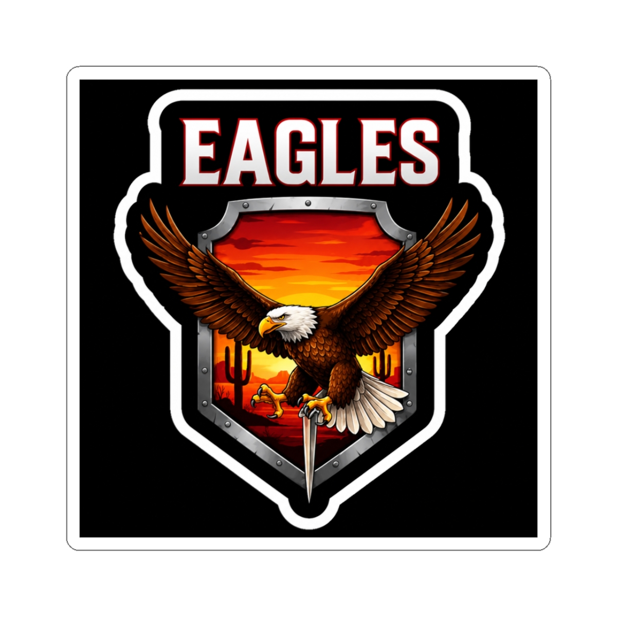 Official Eagles band Sticker
