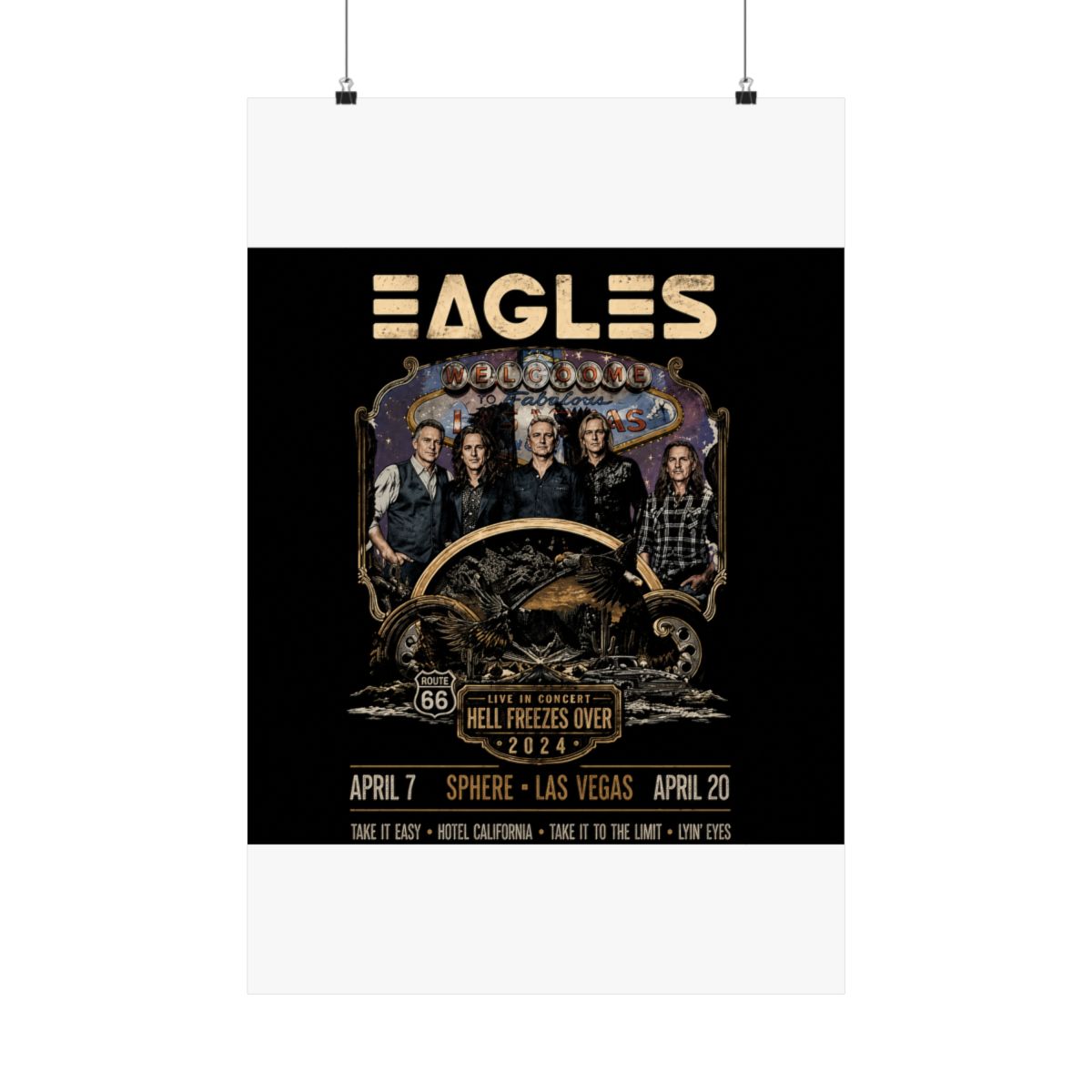 Eagles Band Posters and Art