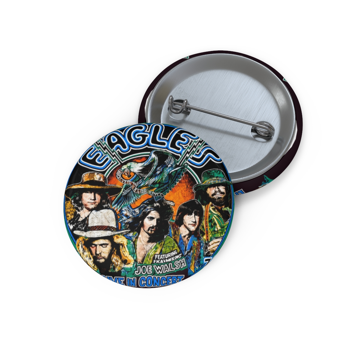 Official Eagles band Pin