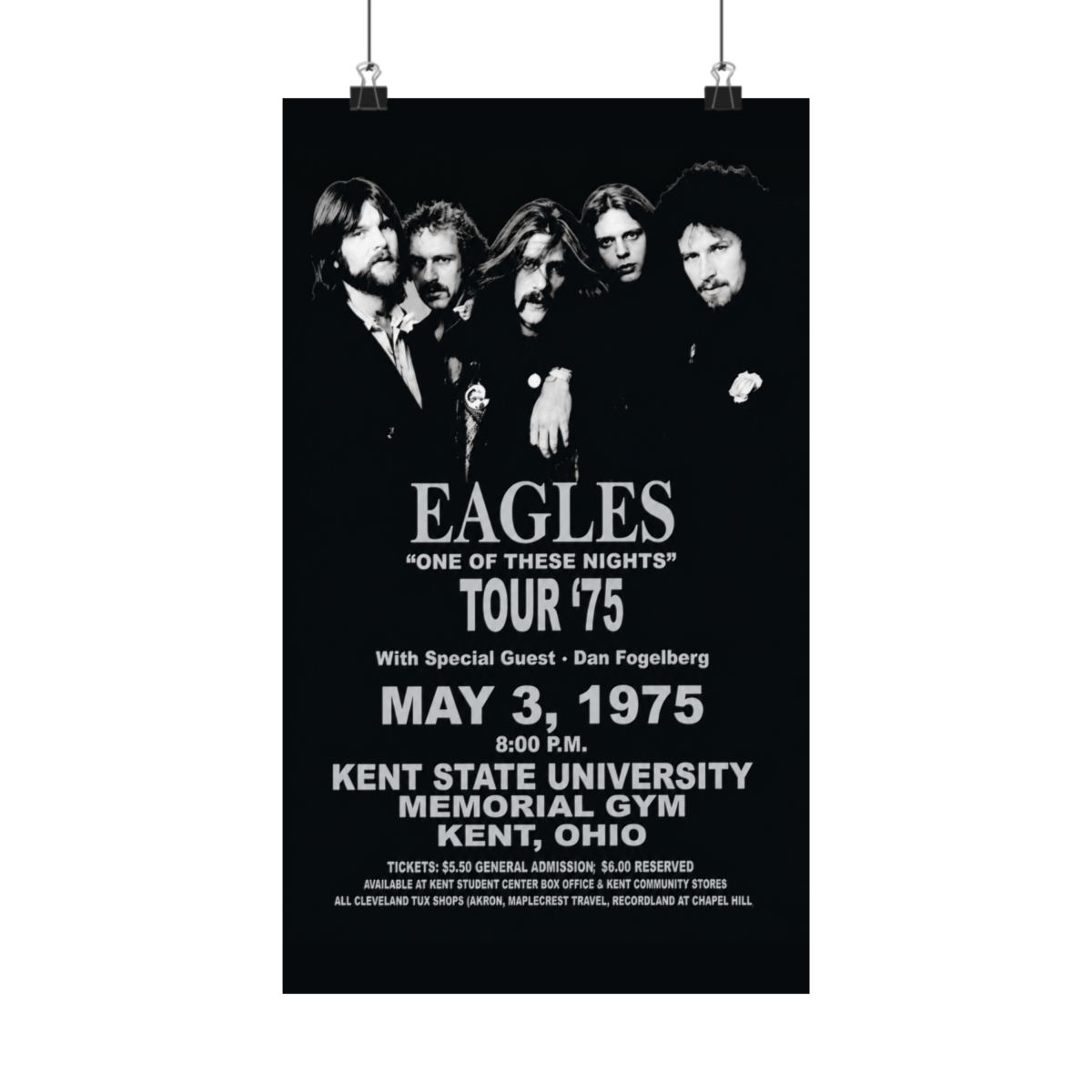Eagles Band Metal Prints - Official Posters & Wall Art merchandise