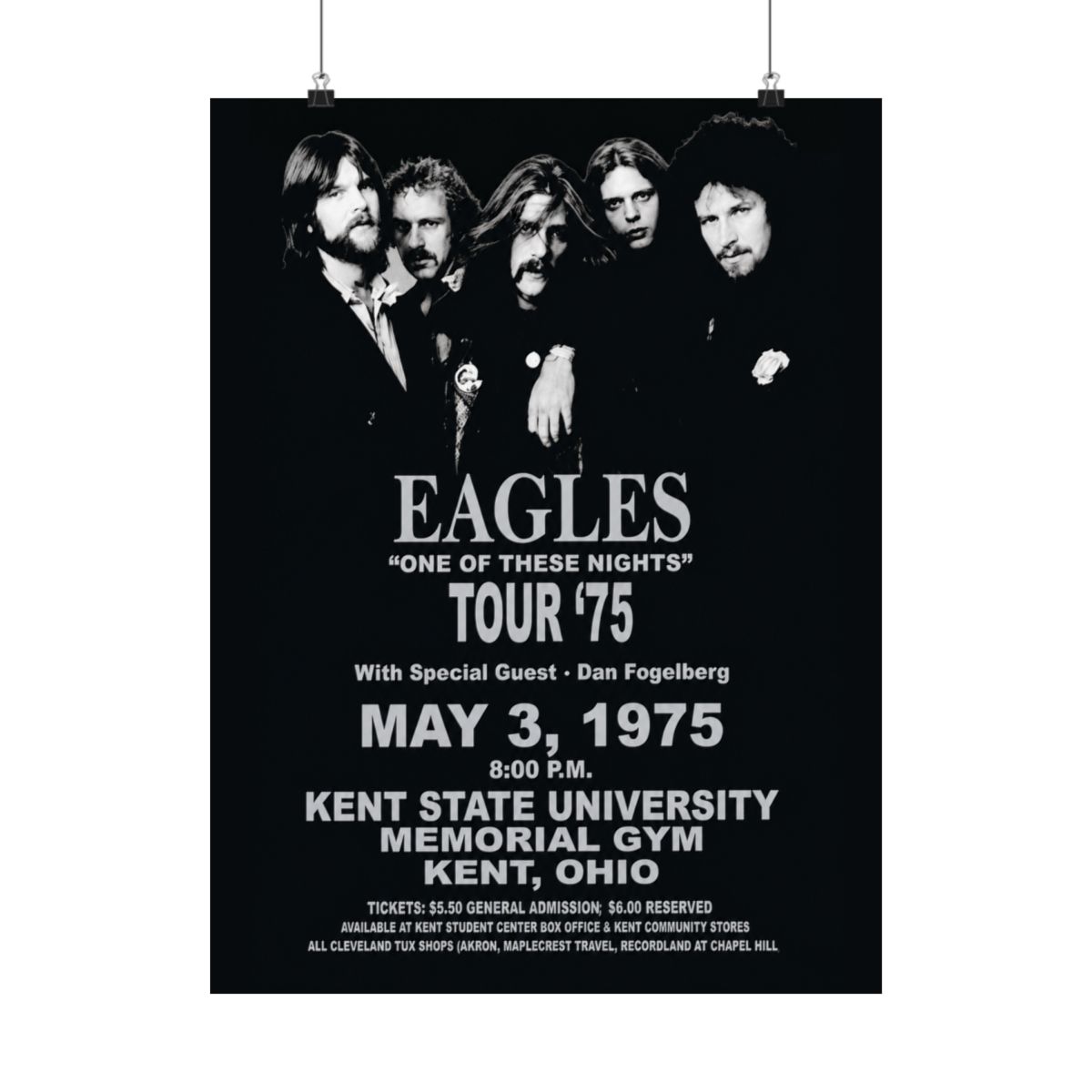 Eagles Band Metal Prints - alternate angle 4, merchandise