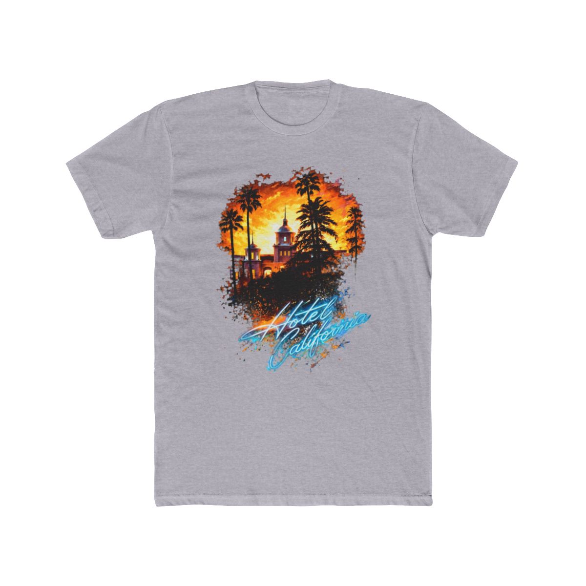 Eagles Hotel California Halftone T Shirt - alternate angle 5, merchandise