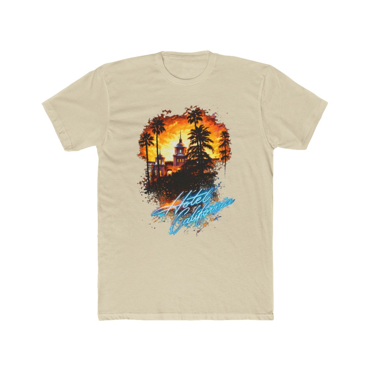 Eagles Hotel California Halftone T Shirt