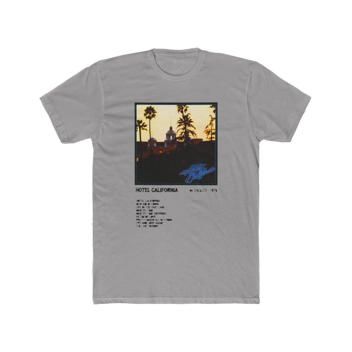 Hotel California Eagles Vintage Sunset T Shirt - Official t-shirts merchandise